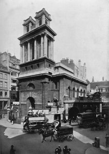 セントメアリーウールノス教会、ロンドン市、c1910 1911 作： Pictorial Agency