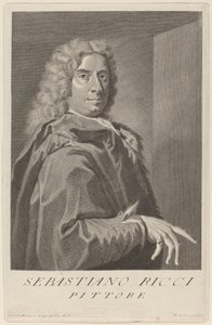 セバスチャン・リッチ 作： Pier Antonio Pazzi after Giovanni Domenico Campiglia