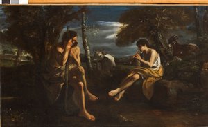 水銀がアーガスを眠らせる、1645-55年 作： Pier Francesco Mola
