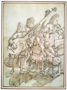 17世紀または18世紀後半のコンサート 作： Pier Leone Ghezzi