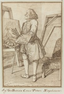 Signor Sebastiano Conca, Napolitan Painter (Signor Sebastiano Conca, Napolitan Painter)