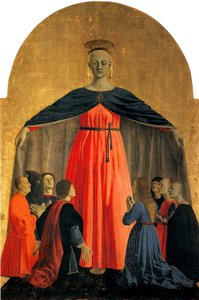 マドンナオブマーシーマドンナオブマーシー、1460年頃 作： Piero della Francesca