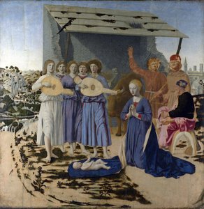 キリスト降誕 作： Piero della Francesca