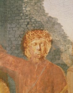 キリスト降誕、5240のパネルの詳細に1470-50オイル 作： Piero della Francesca