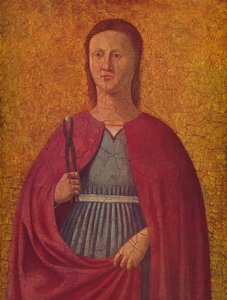 聖アポロニア、c1455-1460 作： Piero della Francesca