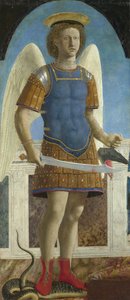 聖ミカエル、1469 作： Piero della Francesca