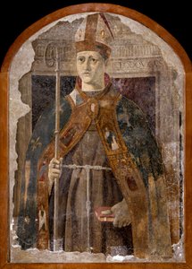 サン・ルドヴィコ・ディ・トロサ（ルイ・ダンジューまたはトゥールーズのサン・ルイ 作： Piero della Francesca
