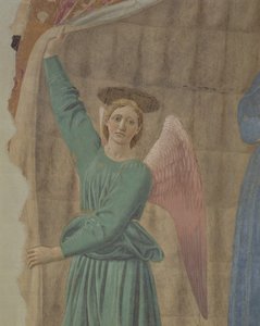 マドンナデルパルト、c.1450-70（詳細）（復元後）（755561、169194、172471も参照）
