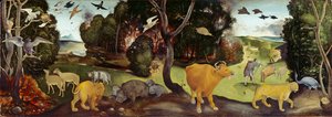 森林火災、c1505 作： Piero di Cosimo