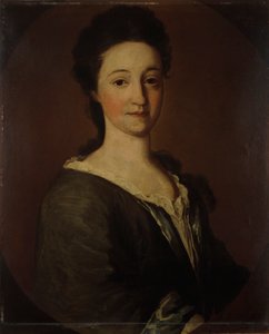 メアリー フッカー ピアポント (1673 年) 作： Pierpont Limner