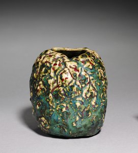 花瓶、1900年頃（ストーンウェア 作： Pierre Adrien Dalpayrat