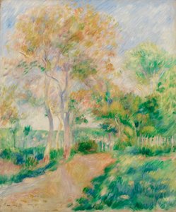 秋の風景 作： Pierre-Auguste Renoir