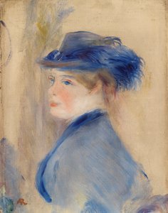 女性の胸像 (Buste de femme) 作： Pierre-Auguste Renoir