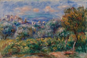 風景 作： Pierre-Auguste Renoir