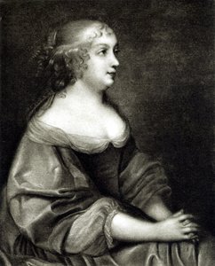 アンヌ・ドートリッシュ（1601年～1666年）、フランスとナバラの女王、ルイ14世の母の肖像 作： Pierre (after) Mignard