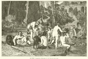 ピース（刻印 作： Pierre (after) Puvis de Chavannes