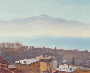 ウシーとジュネーブ湖の屋根、1936 年。 作： Albert Marquet