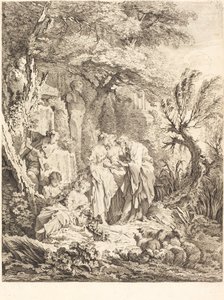 良い冒険、1738年。 作： Pierre Alexandre Aveline