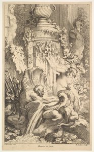 ナイアデス、トリトン、プリアプ浴場、1736年。