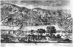 1693年5月22日にハイデルベルクを占領 作： Pierre Alexandre Aveline