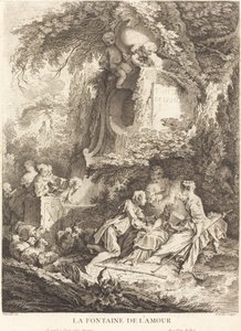 愛の泉 作： Pierre Alexandre Aveline after François Boucher