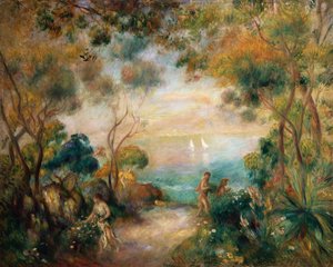 ソレントの庭園 作： Pierre Auguste Renoir