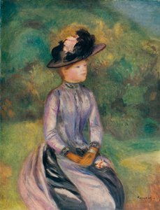 Adrenne、c1878、1938 作： Pierre Auguste Renoir
