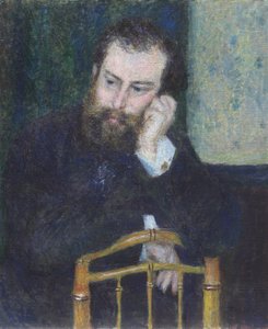 アルフレッドシスレー、1876 作： Pierre Auguste Renoir