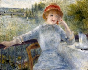 アルフォンシンフルネーズ、1879 作： Pierre Auguste Renoir
