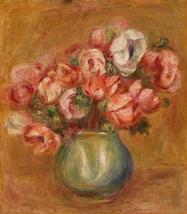 アネモネ（アネモネ） 作： Pierre Auguste Renoir