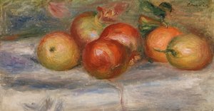 リンゴ、オレンジ、レモン 作： Pierre Auguste Renoir