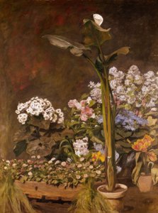 アルムと温室植物 作： Pierre Auguste Renoir