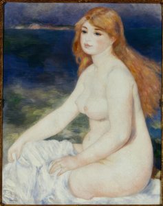 Baigneuseブロンド 作： Pierre Auguste Renoir