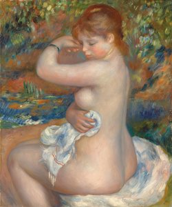 Bather; Baigneuse 作： Pierre Auguste Renoir