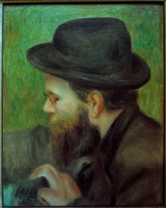 バーナード氏の肖像 作： Pierre Auguste Renoir