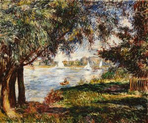 ブージヴァル、1888 作： Pierre Auguste Renoir