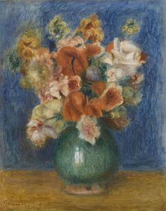 花束 作： Pierre Auguste Renoir