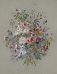 バラの花束、1879 作： Pierre Auguste Renoir