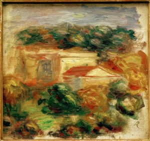 バストポートレート 作： Pierre Auguste Renoir