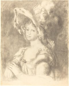 若い女性の胸像 若い女性の胸像、1892 年。 作： Pierre Auguste Renoir