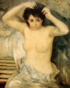 女性のバスト 作： Pierre Auguste Renoir