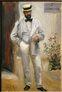 シャルル・ル・クール（油彩・キャンバス） 作： Pierre Auguste Renoir