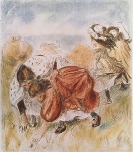 子供、1890年代 作： Pierre Auguste Renoir