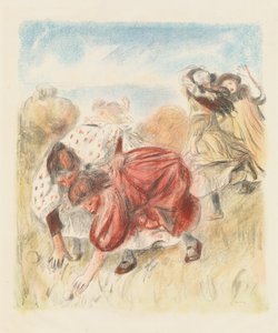 ボールで遊ぶ子供たち ボールで遊ぶ子供たち、1900 年。 作： Pierre Auguste Renoir