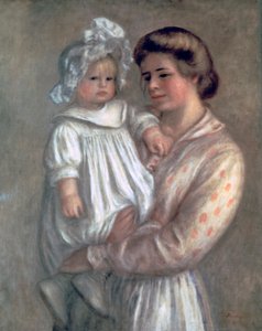 クロードとレニー、1904 作： Pierre Auguste Renoir