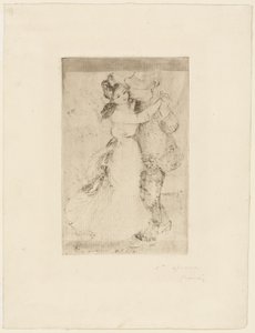田舎で踊る 作： Pierre Auguste Renoir