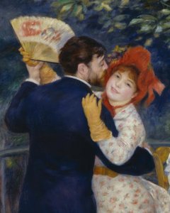 田舎で踊る 作： Pierre Auguste Renoir