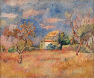 Bellevue の鳩小屋 (Pigeonnier de Bellevue) 作： Pierre Auguste Renoir