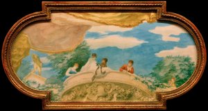 天井画のデザイン 作： Pierre Auguste Renoir