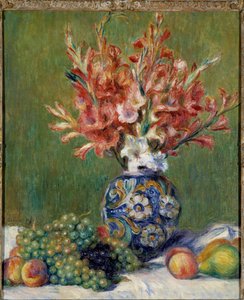 花と果実の絵 ピエール・オーギュスト・ルノワール（1841-1919） 1889年 個人蔵 作： Pierre Auguste Renoir